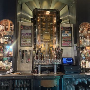 San Luis Valley Brewing - Vault door tap - Breweries Near Me - Alamosa, Colorado