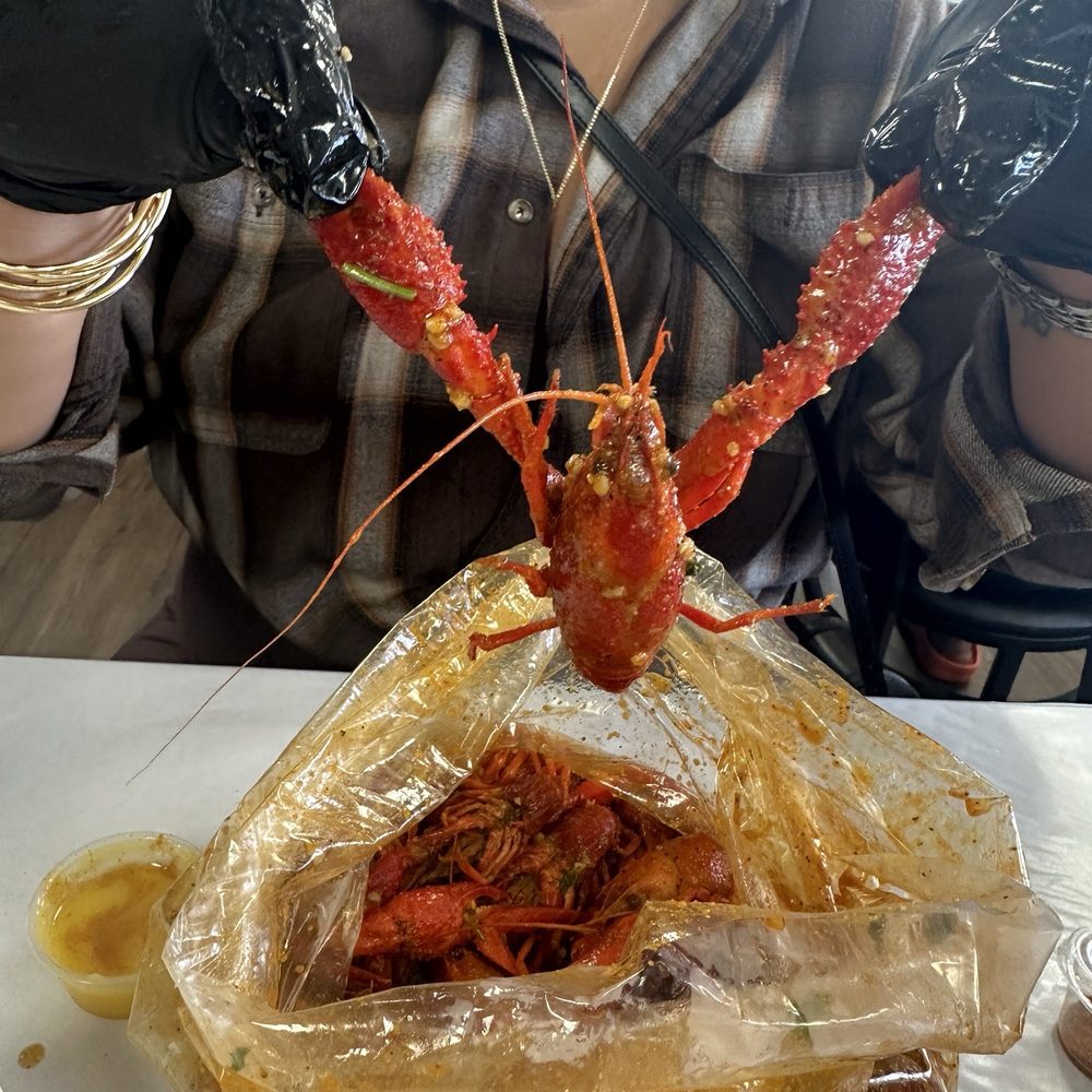 Crawfish and Jumbo Shrimp Lunch