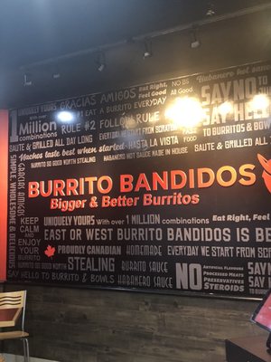 Menu photo 2 Burrito Bandidos Woodbridge, ON