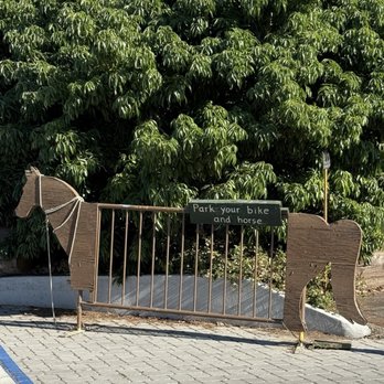 Nate's Garden Grill - Cute bicycle parking area - American Near Me - San Diego, California