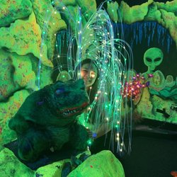Space Golf - All the weird but cool things in a photo.