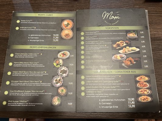 Menu photo 3 Mom Restaurant Nuremberg, BY