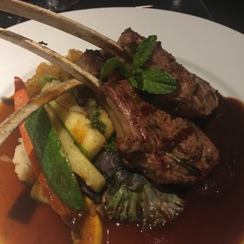 Coyote Cafe - Colorado Rack of Lamb - New American Near Me - Santa Fe, New Mexico