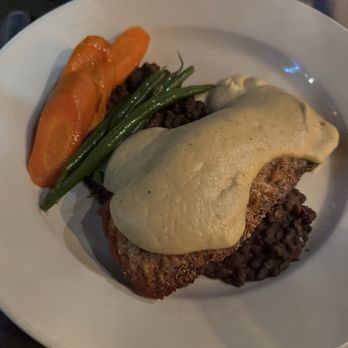 Old Bull Tavern - Seared Salmon - New American Near Me - Beaufort, South Carolina