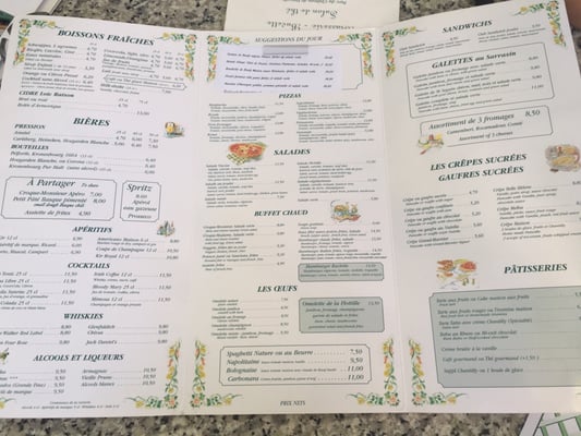 Menu photo 8 La Flotille Versailles, 78 Menu photo 8 La Flotille Versailles, 78