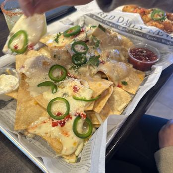 The Brass Tap - Nachos veggie version. - Beer Bar Near Me - Modesto, California The Brass Tap - Nachos veggie version. - Beer Bar Near Me - Modesto, California