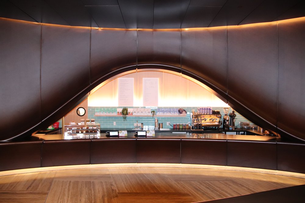 Bluestone Lane Coffee 30 Hudson Lobby