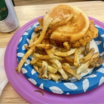 The Burger Spot - Crispy Nashville chicken. Best crispy chicken I've had - Burgers Near Me - New City, New York The Burger Spot - Crispy Nashville chicken. Best crispy chicken I've had - Burgers Near Me - New City, New York