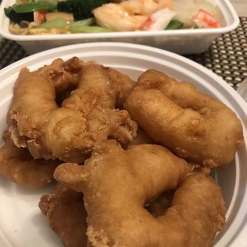 Wa Seng Kitchen - Seafood panfried noodle at the back and sweet and sour shrimp - Chinese Near Me - Lincoln Park, New Jersey Wa Seng Kitchen - Seafood panfried noodle at the back and sweet and sour shrimp - Chinese Near Me - Lincoln Park, New Jersey