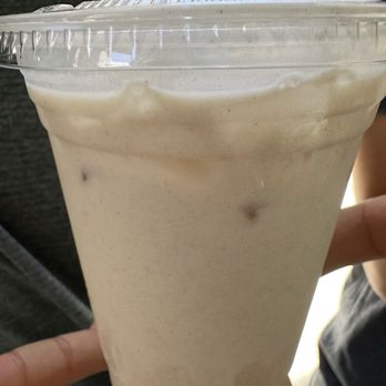 Okbingsul - Misugaru latte (with milk) - Shaved Ice Near Me - Buena Park, California Okbingsul - Misugaru latte (with milk) - Shaved Ice Near Me - Buena Park, California