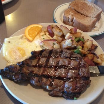 Spires Restaurant - Ribeye streak and eggs - Breakfast & Brunch Near Me - Tustin, California Spires Restaurant - Ribeye streak and eggs - Breakfast & Brunch Near Me - Tustin, California