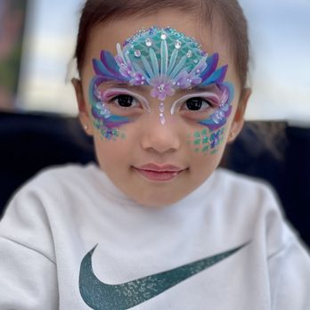 Facepainting805 - Mermaid - Face Painting Near Me Facepainting805 - Mermaid - Face Painting Near Me