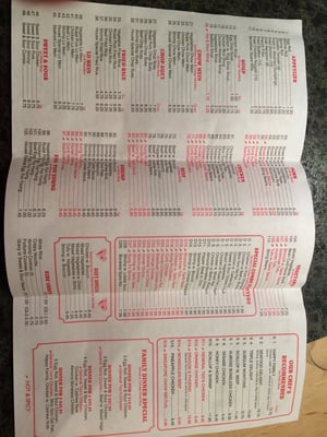 Menu photo 2 China Moon Clio, MI Menu photo 2 China Moon Clio, MI