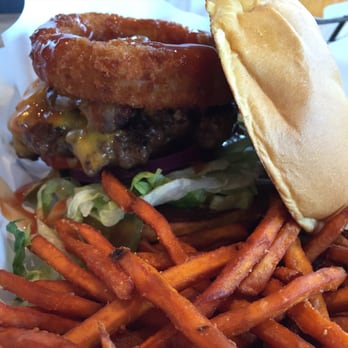 Skip's Kitchen - Western burger and sweet potato fries - Burgers Near Me - Carmichael, California