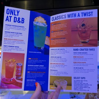 Dave & Buster's Miami - Drink Menu - American Near Me - Miami, Florida Dave & Buster's Miami - Drink Menu - American Near Me - Miami, Florida