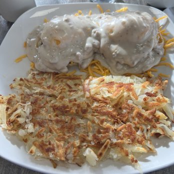 Lucky Brunch - Sausage eggs Benedict with gravy and hash browns - Breakfast & Brunch Near Me - Sterling Heights, Michigan Lucky Brunch - Sausage eggs Benedict with gravy and hash browns - Breakfast & Brunch Near Me - Sterling Heights, Michigan