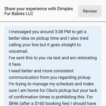 Dimples Fur Babies - Pet Services Near Me