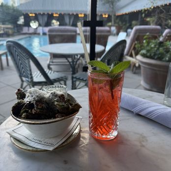 Group Therapy - poolside seating - Wine Bars Near Me - Austin, Texas