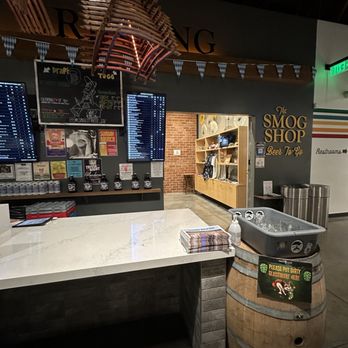 Smog City Brewing - Front desk - Breweries Near Me - Glendora, California Smog City Brewing - Front desk - Breweries Near Me - Glendora, California