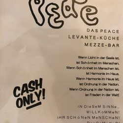 Das Peace - Nur Bargeld? Sympathisch!