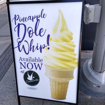 Cinnaholic - Pineapple Dole Whip sign! - Vegan Near Me - Ottawa, Ontario