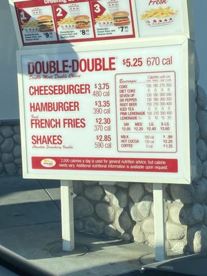 Menu photo 4 In-N-Out Burger Glendale, CA Menu photo 4 In-N-Out Burger Glendale, CA