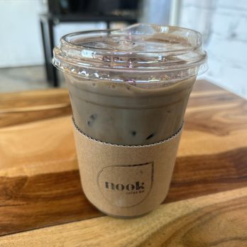 Nook Coffee Bar - Hojicha - Coffee & Tea Near Me - Costa Mesa, California Nook Coffee Bar - Hojicha - Coffee & Tea Near Me - Costa Mesa, California