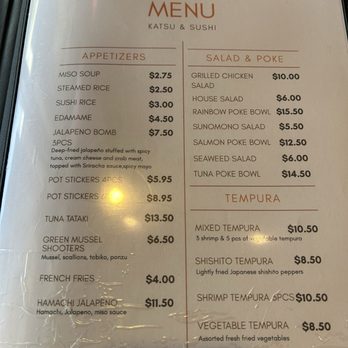 Katsu City - Menu 9/22/26 - Korean Near Me - West Jordan, Utah