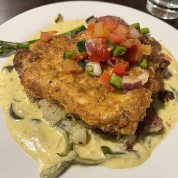 Wild Thyme Bistro - Pistachio crusted chicken was fabulous! - New American Near Me - Kanab, Utah
