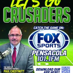 Fox Sports Pensacola 101.1FM 1450AM - The Official Home of the Catholic Crusaders