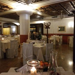 Antica Trattoria Moreieta - Inside the main dining room