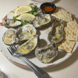 Garlic Parm Oysters Garlic Parm Oysters