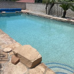 Pool is clear and clean!