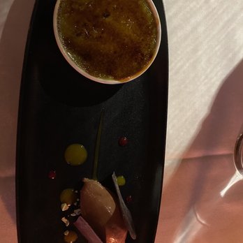 Blue Water Cafe - Pistachio Creme Brulee - Seafood Near Me - Vancouver, British Columbia