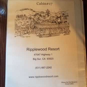 Ripplewood Resort - Resorts Near Me - Big Sur, California