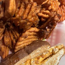 Backstreets Pub & Grill - Close up of sweet potato fries