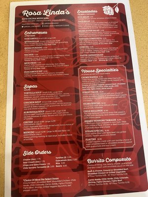Menu photo 4 Rosa Linda's Fresno, CA Menu photo 4 Rosa Linda's Fresno, CA