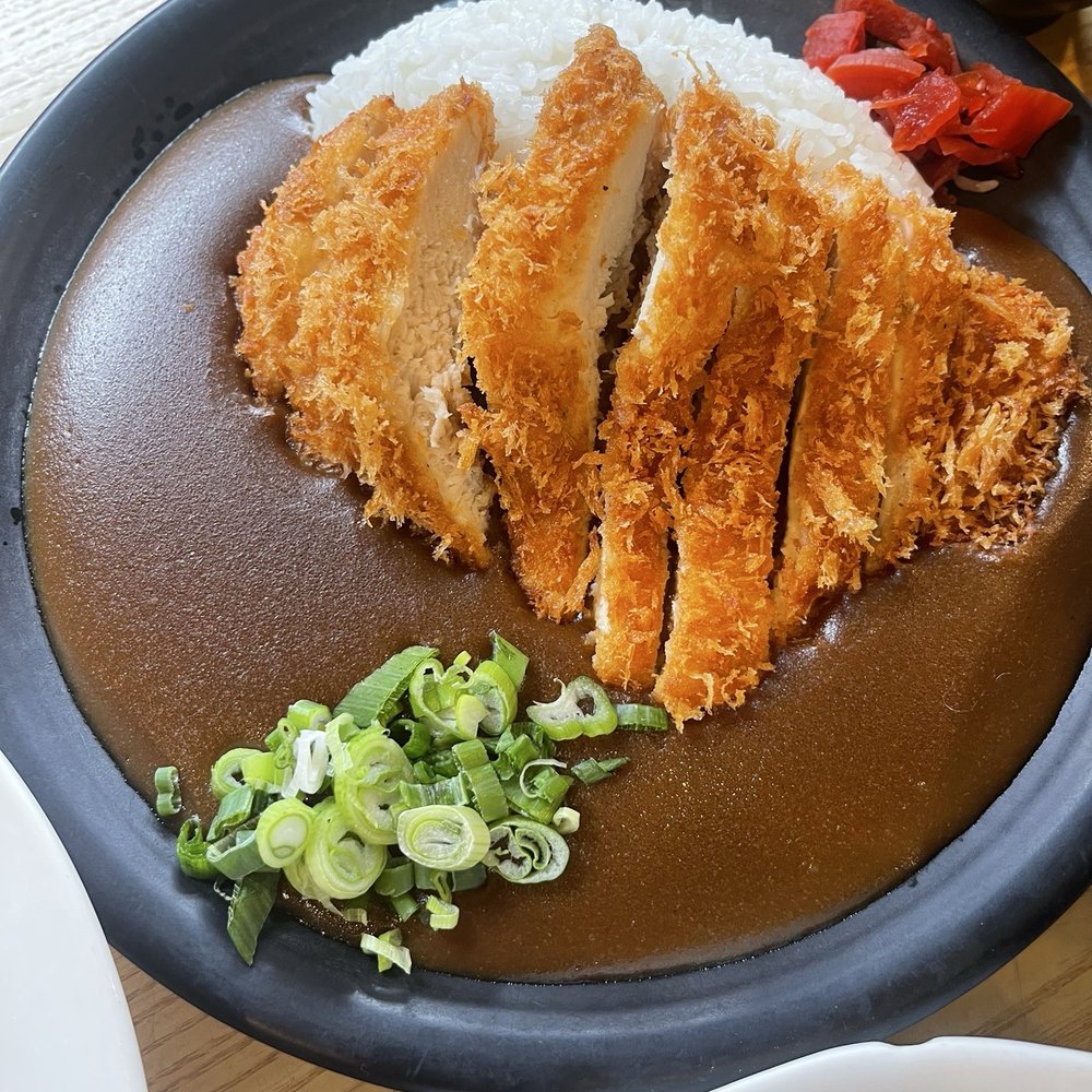ABIKO CURRY - Curry with chicken cutlet and added green onion - Japanese Near Me - Palisades Park, New Jersey