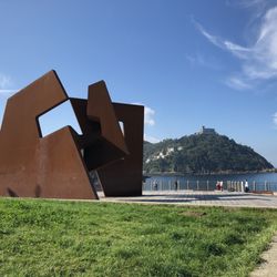 Monte Urgull - "Empty Construction" by Jorge Oteiza