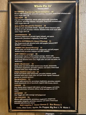 Menu photo 3 Mia Marco's Pizza Selma, TX