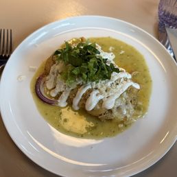 Enchiladas Verdes