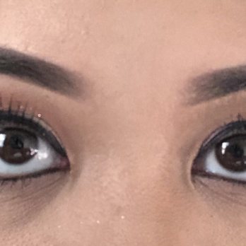 Lashbar Downtown SD - Putting mascara on after the 3 day set time! Loving my lashes! - Eyelash Service Near Me - San Diego, California