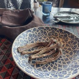 6/26/25 what was left of my New Zealand Lamb Chops