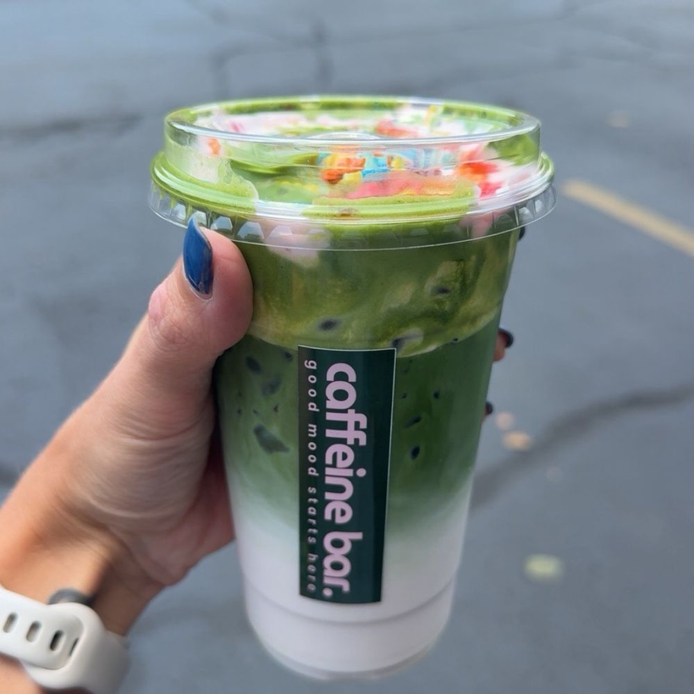 Caffeine Bar - Fruity Pebbles Matcha - Coffee & Tea Near Me - Bentonville, Arkansas Caffeine Bar - Fruity Pebbles Matcha - Coffee & Tea Near Me - Bentonville, Arkansas