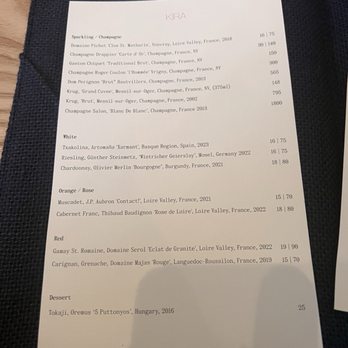 Kira - Menu - Sushi Bars Near Me - Houston, Texas