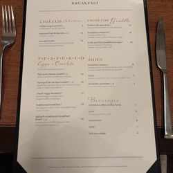 The Crystal Room - Menu 3/28