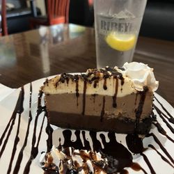 Ribeyes Steakhouse - Triple chocolate, mousse, cake, just heavenly!