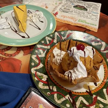 Villa Maya - Mango cake and ice cream rolled in coconut. Both were good. - Tex-Mex Near Me - Rockville, Maryland Villa Maya - Mango cake and ice cream rolled in coconut. Both were good. - Tex-Mex Near Me - Rockville, Maryland