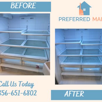 Preferred Maids - Fridge cleaning during a move in/ move out cleaning in Marlton. - Home Cleaning Near Me - Marlton, New Jersey