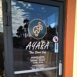 Thai Street Cafe - Our business hours. Come on in!
